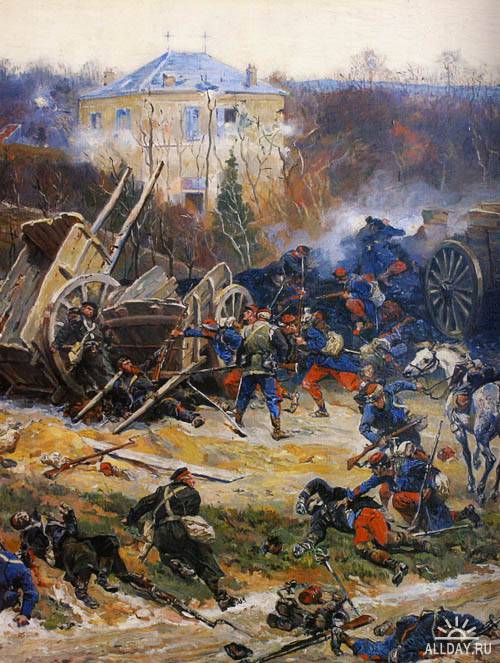 Солдаты Франко-прусской войны 1870—1871 
